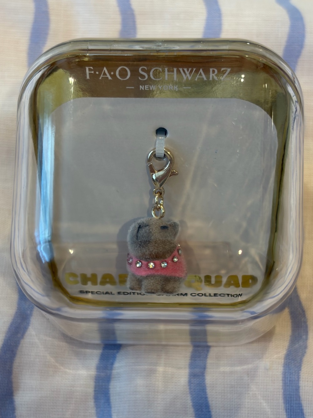 FAO Schwarz Charm Squad Capybara Charm